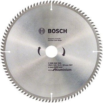 Фото Bosch Eco for Aluminium пильный 254x2.2x30 мм (2608644395)