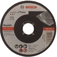 Фото Bosch Standard for Inox абразивный отрезной 115x1x22.23 мм (2608603169)