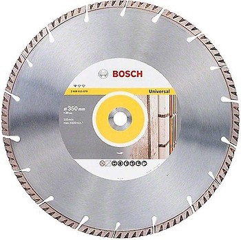 Фото Bosch Stf Universal алмазный отрезной сегментный 350x3.3x20 мм (2608615070)