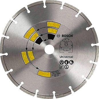 Фото Bosch алмазный отрезной сегментный 125x1.7x22.23 мм (2609256401)