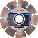 Фото Bosch алмазный отрезной сегментный 115x1.6x22.23 мм (2608602597)