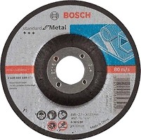 Фото Bosch Standard for Metal абразивный отрезной 115x2.5x22.23 мм (2608603159)