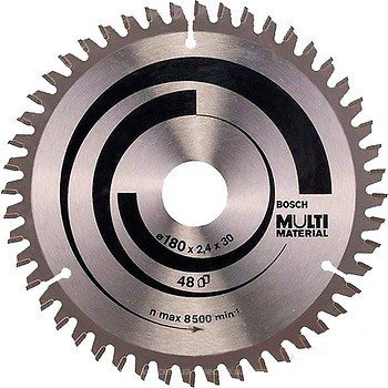 Фото Bosch Multimater пильный 180x1.8x30/20 мм (2608640507)