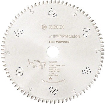 Фото Bosch Top Precision Best for Multimaterial пильный 254x1.8x30 мм (2608642098)