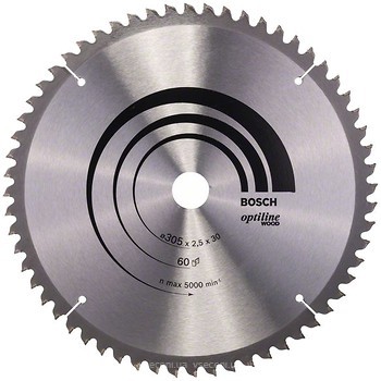 Фото Bosch Optiline Wood пильный 305x1.8x30 мм (2608640441)