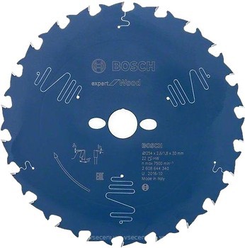 Фото Bosch Expert for Wood пильный 254x30 мм (2608644340)