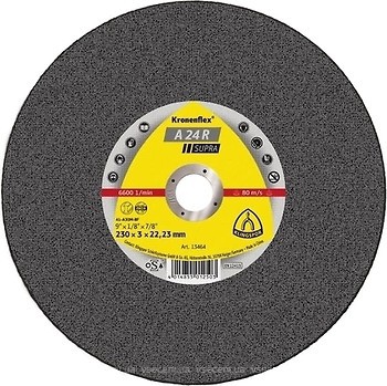 Фото Klingspor Kronenflex A 24 R Supra абразивный отрезной 180x3.5x22.23 мм (13474)