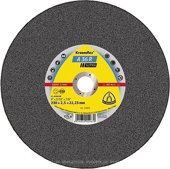 Фото Klingspor Kronenflex A 36 R Supra абразивный отрезной 150x2.0x22.23 мм (251752)