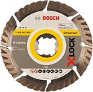 Фото Bosch X-LOCK Standard for Universal алмазный отрезной турбо-сегментный 125x2x22.23 мм (2608615166)