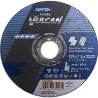 Фото Norton Vulcan абразивный отрезной 125x1.6x22.23 мм (70V104)