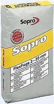 Фото Sopro FL 529 бетонно-серая 25 кг