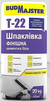 Фото BudMajster Т-22 белая 20 кг