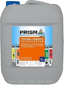Фото Prisma Грунтовка глубокого проникновения 5 л