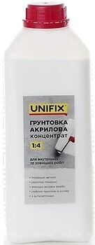 Фото Unifix Грунтовка акриловая концентрат 1 кг (951101)