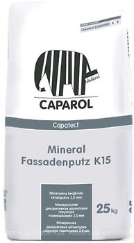 Фото Caparol Capatect Mineral Fassadenputz K20 25 кг