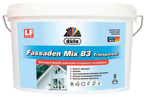 Фото Dufa Fassaden Mix B3 Transparent 4.5 л