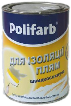 Фото Polifarb Изомаль 1.1 кг белая