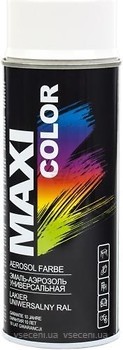 Фото Maxi Color Аэрозольная декоративная черная матовая 0.4 л