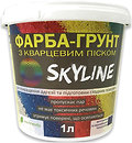 Фото Skyline Акриловая Краска-Грунт с Кварцевым Песком белая 1 л