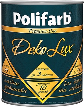 Фото Polifarb DekoLux 0.7 кг белая