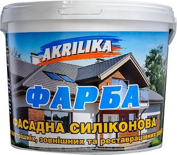 Фото Akrilika Фасадная силиконовая 4.2 кг