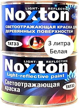 Фото Noxton светоотражающая для дерева белая 3 л