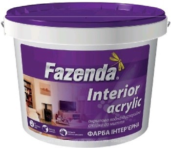 Фото Fazenda Interior acrylic белая 1.2 кг
