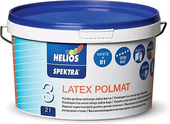 Фото Helios Spektra Latex B1 белая 2 л