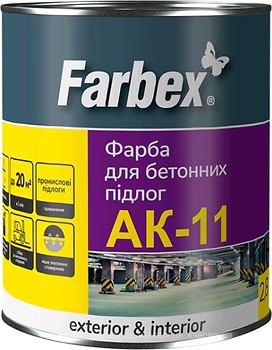Фото Farbex AK-11 светло-серая 12 кг