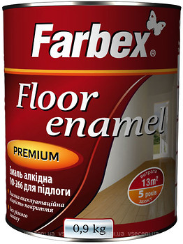 Фото Farbex ПФ-266 красно-коричневая 2.8 кг