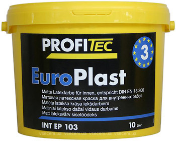 Фото ProfiTec EuroPlast 3 матовая 10 л