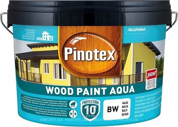 Фото Pinotex Wood Paint Aqua белая 2.5 л