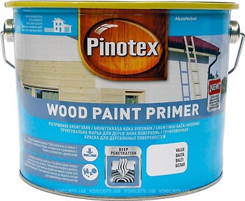 Фото Pinotex Wood Paint Primer белая 10 л
