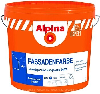 Фото Alpina Expert Fassadenfarbe 2.5 л
