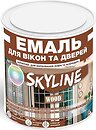 Фото Skyline Эмаль акриловая для окон и дверей графитовая 0.75 л