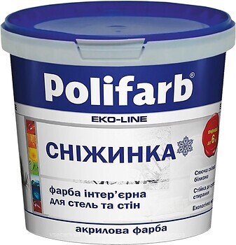 Фото Polifarb Снежинка 3.8 кг