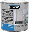 Фото Luxens акриловая эмаль матовая 0.5 л гранит (granit 1)