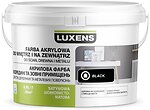Фото Luxens акриловая эмаль шелковисто-матовая 2.5 л черная (black)