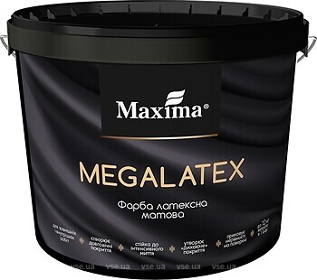 Фото Maxima Megalatex белая матовая 4.2 кг