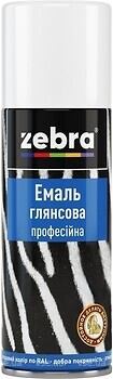 Фото Зебра Эмаль глянцевая профессиональная бежевая 400 мл