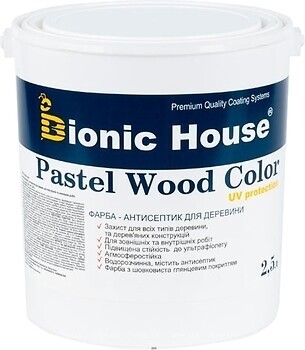 Фото Bionic House Pastel Wood Color арктик 2.5 л