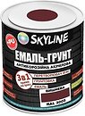 Фото Skyline Эмаль 3 в 1 акрил-полиуретановая вишневая 0.9 кг (E3-13005-S-09)