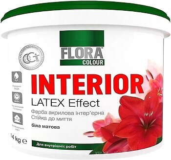 Фото Flora Latex Effect Interior 1.4 кг (1907)