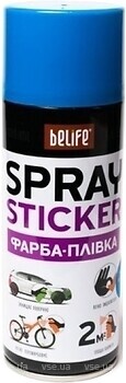 Фото Belife Spraysticker 400 мл голубая матовая (R1004)