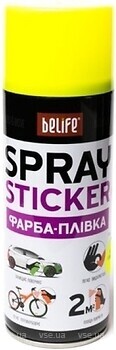 Фото Belife Spraysticker 400 мл желтая матовая (R1005)