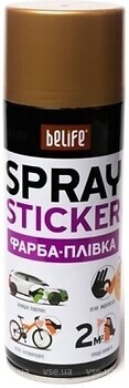 Фото Belife Spraysticker 400 мл золотой металлик (R2599)