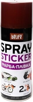 Фото Belife Spraysticker 400 мл красный металлик (R2600)