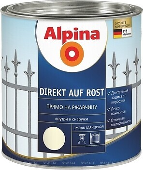 Фото Alpina Direkt auf Rost 0.75 л антрацит