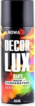 Фото Nowax Decor Lux высокотемпературная черная матовая 450 мл