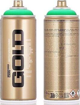 Фото Montana Cans Gold Fluorescent Active Cyan 400 мл (521409)